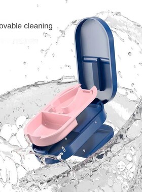 1PC Pill Cutter Box Portable Drug Box Tablet Cutter Splitter