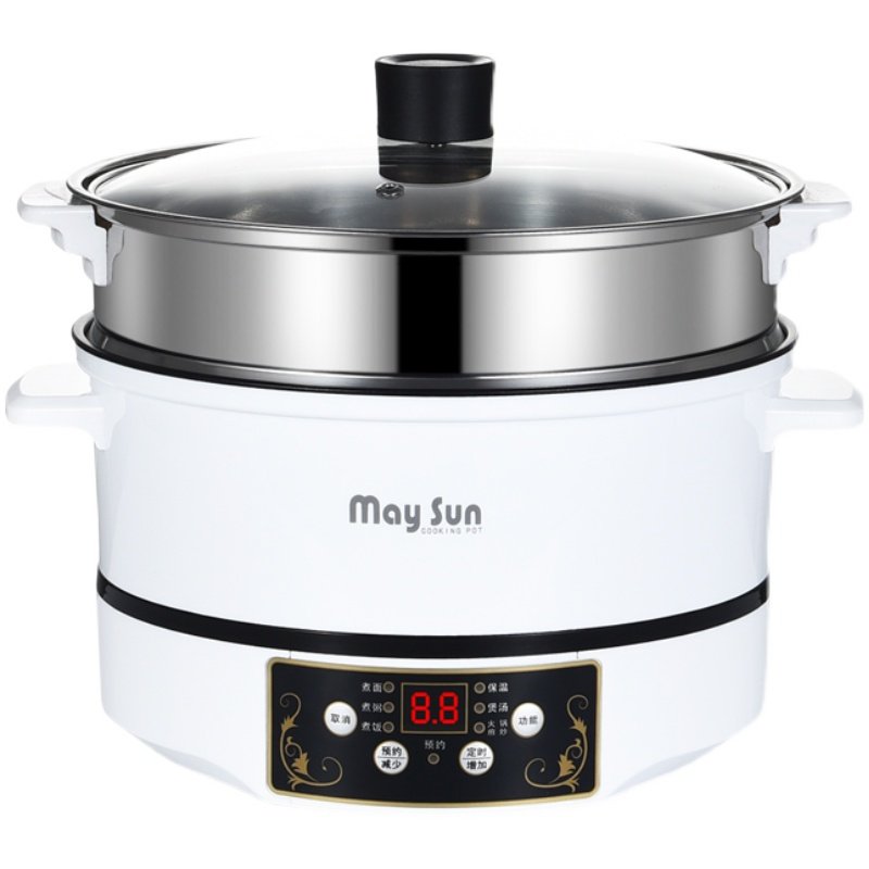 二三层快煮锅不粘多功能炒菜蒸煮炸煎电锅学生煮面电锅打火锅,厨房电器,电热火锅/煎锅,淘宝优惠券,粉丝福利购,淘宝优惠卷