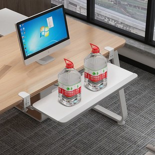 桌面延长板免打孔扩展电脑桌子延伸加长板托架加宽折叠板键盘手托