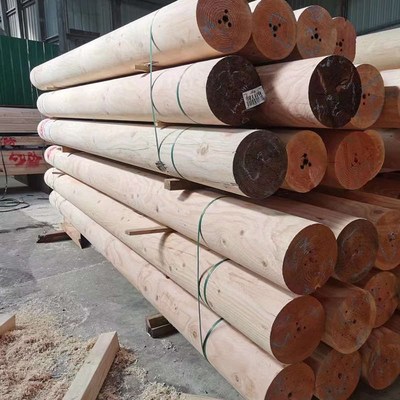 花园阳台垫围栏枕木栏杆木条木梁木松防腐木方栈道木地板庭院花旗