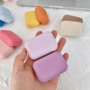 2PC/Set Beauty Contact Lens Case Matte Frosted INS Small Cut