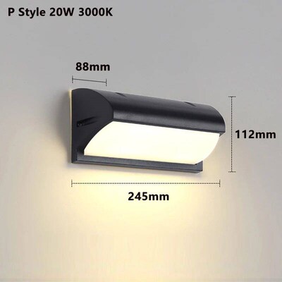 Led Outdoor Wall Light Waterproof IP65 Motion Sensor Led Out