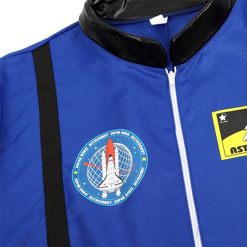 Mens Astronaut Costume Spaceman Coverall Space Halloween Co