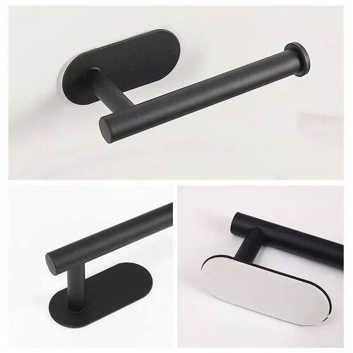 No Punching Wall Mounted Toilet Paper Holder Rustproof Antic