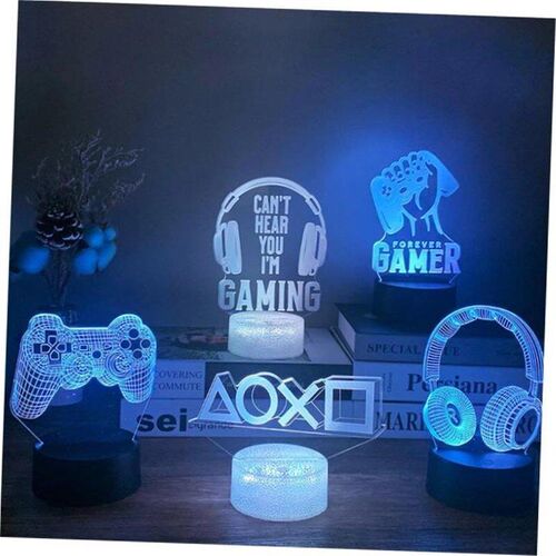 Led 3D Night Light Table Lamp Room Decor Night Light Home De