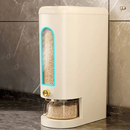 5KG Rice Storage Container Dry Food Dispenser Insect-Proof R