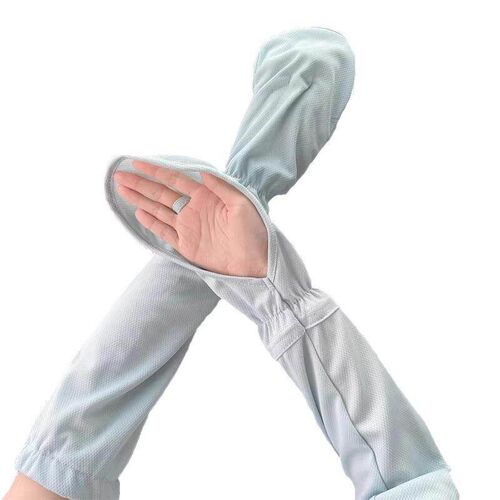 Driving Sun Protection Gloves and Ice Silk UV Protective Arm