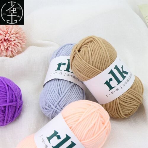 100Grams/Ball Crochet Cotton yarn For knitting Cotton Baby M