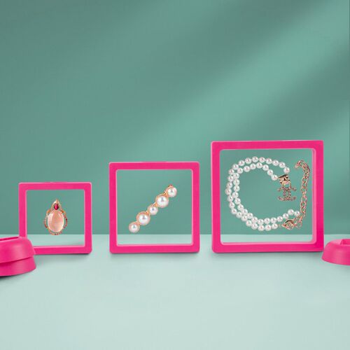 1 Piece Transparent PE Film Display Holder Suspended Packing