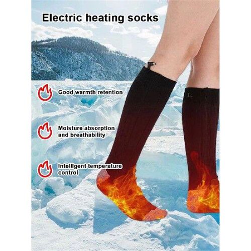 Electric Heated Socks 3 Level Temperature Electric Heating