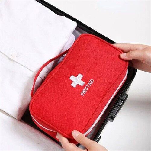 Portable Storage Bag First Aid Emergency Medicine Bag