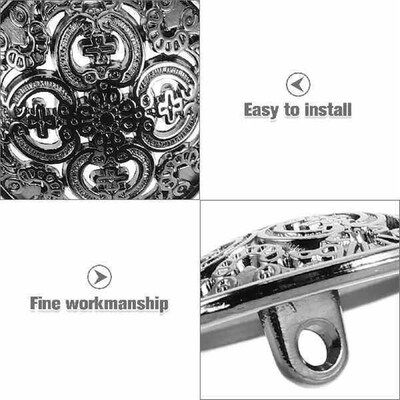 30 pcs Metal Buttons Hollow out Rust resistant Sewing
