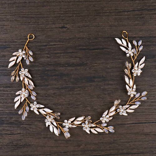 Ahmad Amin Exclusive link Handmade Bridal Hair Vine Headband