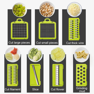 Vegetable Fruits Tool Potato Masher ricer Vegetable Mandolin