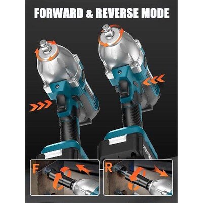 500N.m Brushless Electric Wrench Cordless Impact Wrench