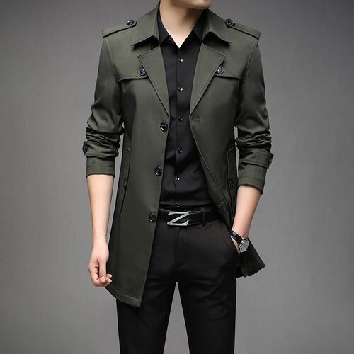 Mens Light oked Simple_mens Windbreaker Youth Korean Versi