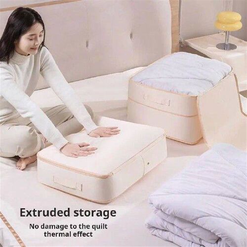 Quilt Cover Container Sturdy Zipper Storage Container