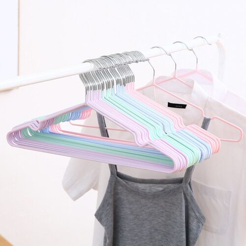 10pcs Clothes Hanger Metal Drying Rack for Adult  40*20cm Ch