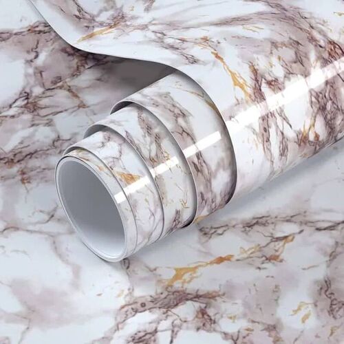 DIY Marble Kitchen Waterproof ers PVC Self Adhesive Oil Proo
