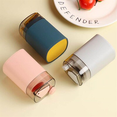 Push-Button Automatic Pop-Up Clear Toothpick Dispenser, Suit