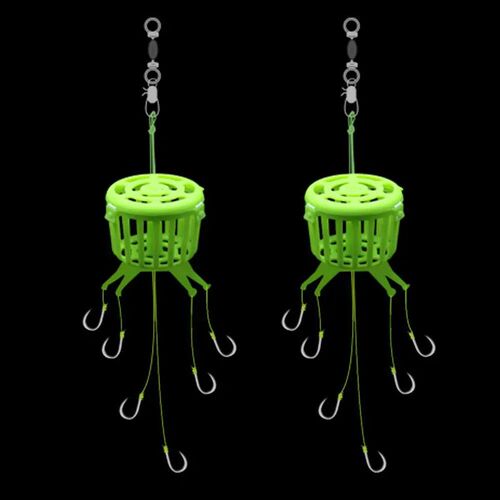 1pcs Fishing Bait Cage Method Feeder Fishing Lure Cage Baske