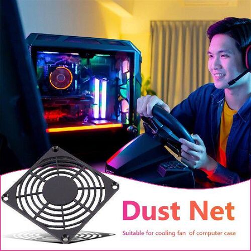80mm 120mm PC ComputerFan Dust Filter Screen Plastic