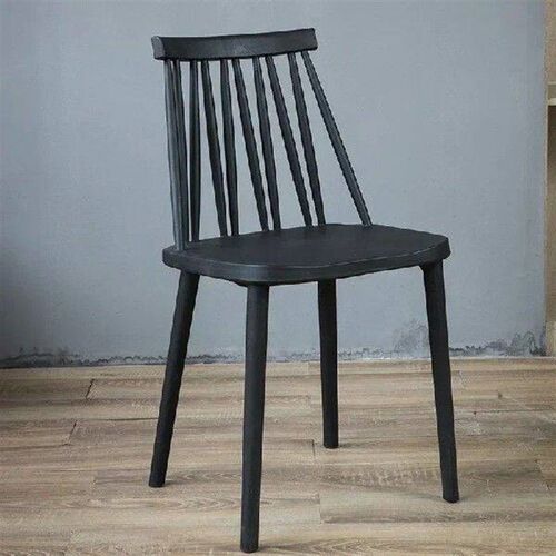 Nordic chair modern minimalist lazy plastic back stool