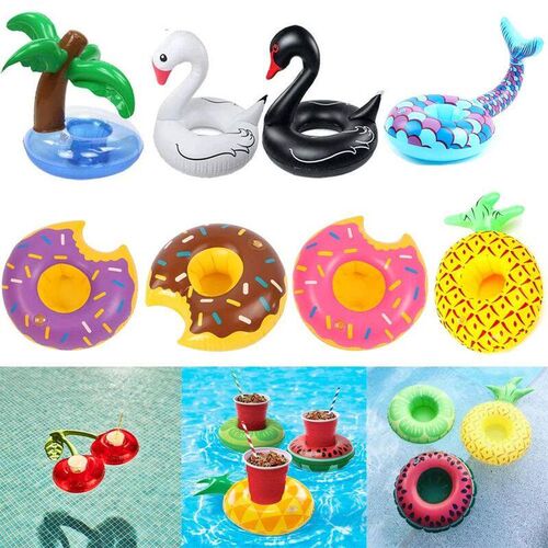 Pool Floaties Bar Coasters Kids Toys Drink Floats Inflatable