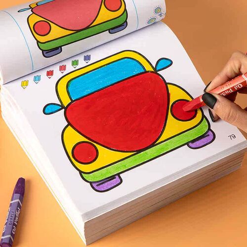 160 Pages Boys Girls Children's Coloring Books Cars Anim