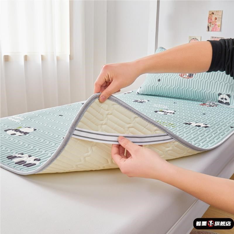 儿童凉席夏季乳胶席学生宿舍单人冰丝席床垫子空调席家用凉感裸睡,床上用品,乳胶席,淘宝优惠券,粉丝福利购,淘宝优惠卷