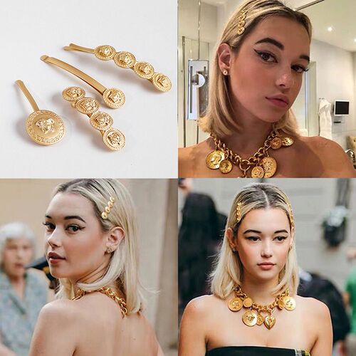 8Pcs/Lot DIY Simple Multi Romantic Classic Beauty Face Hair