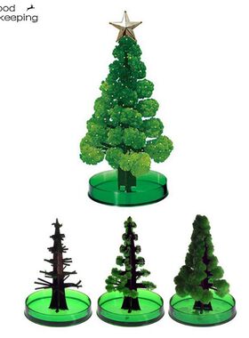 3 Types 14cm Magic Growing Christmas Tree DIY Fun Xmas Gift