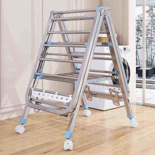 clothes drying rack fold laundry garment dryer hanger 杆衣架