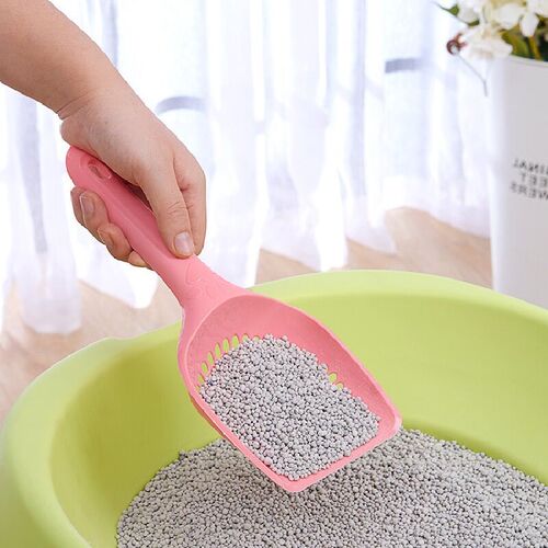 1pcs Quality Plastic Litter Scoop Sifter Cat Accessories Pet
