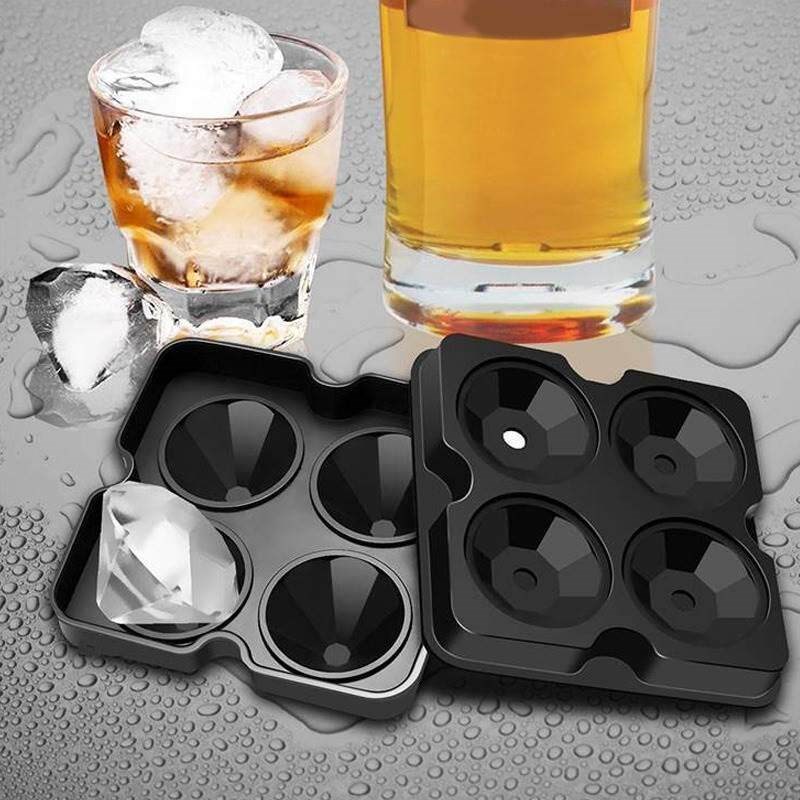 Whiskey Ice Cube Maker Diamond Shape Mold Brick Square ms图片
