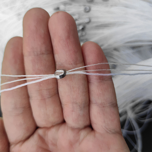 特柔丝鱼网黏网三层沉网细丝鲫鱼网捕鱼网专用柔丝软丝网挂网