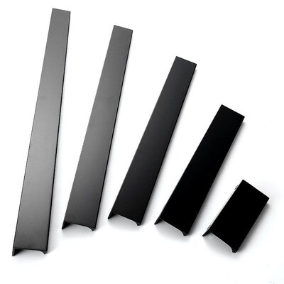 Invisible Handles Drawer Dark Handle Minimalis