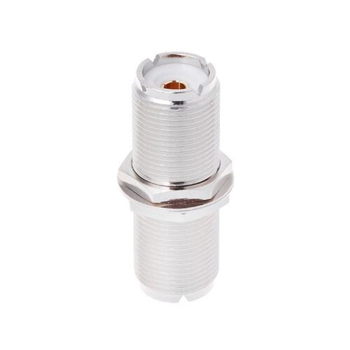 UHF SO239 Female To Female Jack Nut Bulkhead Panel Mount Ada