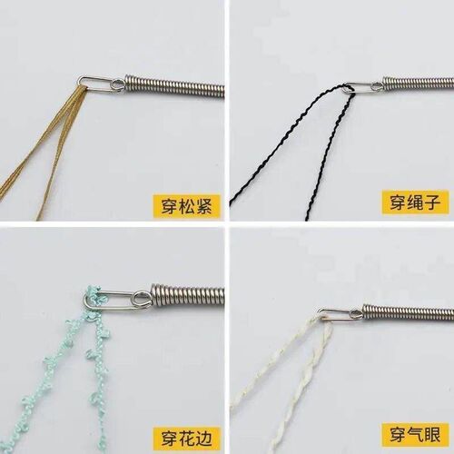 All-New Upgraded Bendable Spring Multi-Purpose Stringing Too