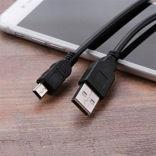 3m Mini USB Cable Power Supply Charge Wire w/Magnetic Ring