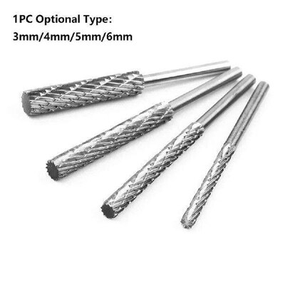 1pcs 3mm Rotary Burrs Kit High Speed Steel Rotary Burr Tool