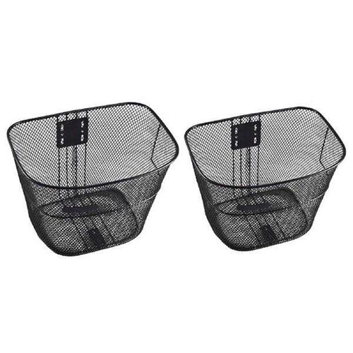 Bicycle Basket Storage Container Sturdy Practical Wire Mesh
