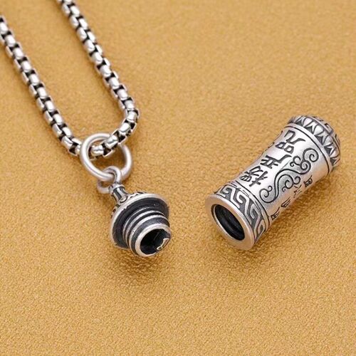 Chiba Taiyin Vintage Shurangama Curse Pendant Handmade Vinta