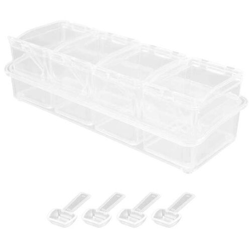 Seasoning Storage Box Condiment Jar Exquisite for Most Peopl
