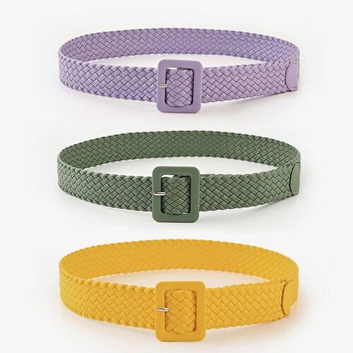 2023 New 11 colors Korean Style Square Buckle Candy Color De
