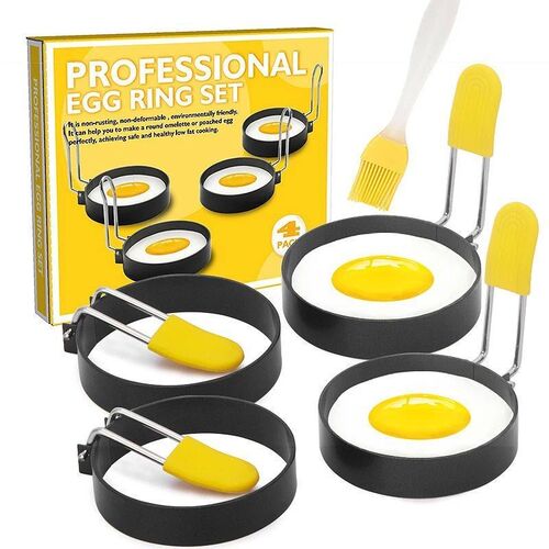 Egg Frying Ring Circle Breakfast Pancake Fried Egg Mold Roun