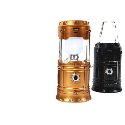 Led portable solar camping lamp multi-functional outdoor cam