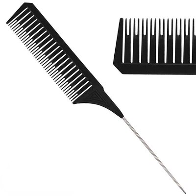 Hairbrush Hair Styling Combs Tailed Comb Set Coloring Dyeing