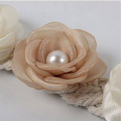 2pcs Ornament Flower Shape Flower Curtain Tieback Pastoral