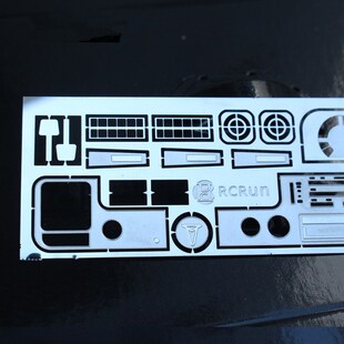 1/10 rc crawler car upgrade accessories cab interior dash bo